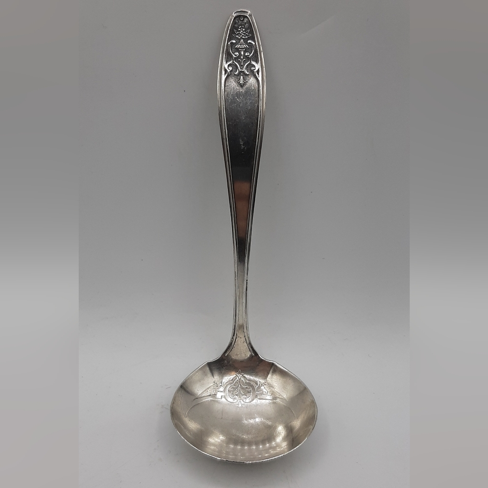 Wm Rogers & Sons AA Princess Lady Doris Gravy Ladle Silverplate
